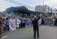 Aksi damai warga Pekanbaru 