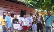 Jelang Bhayangkara ke-80, Polantas Riau Beri 5.357 Bansos ke Warga