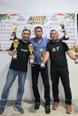 Klub RILEK’S Sapu Bersih Juara 1, 2, dan 3 Turnamen Domino Kopi Radjo Mandiri